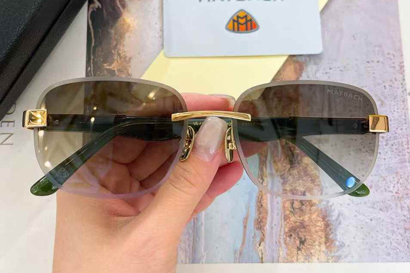 Z128 Sunglasses Gold Gradient Light Brown