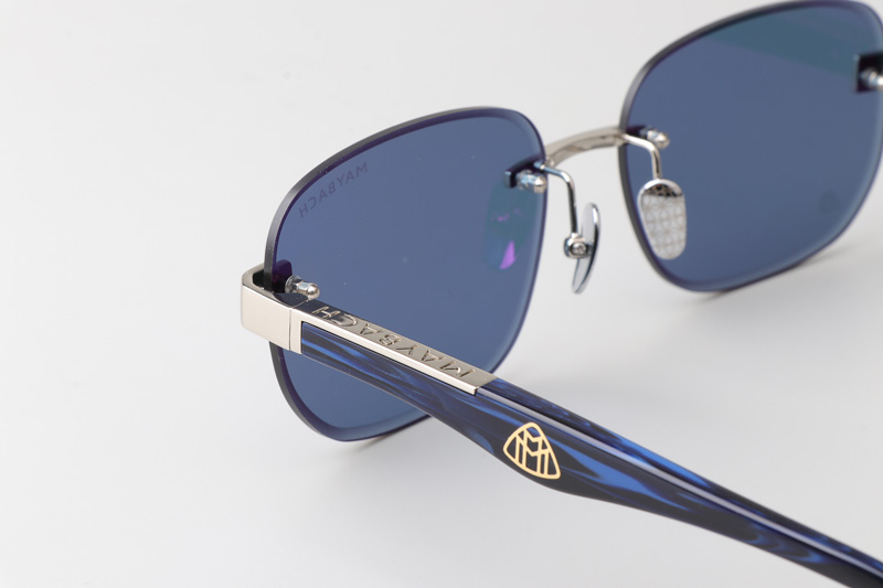 Z128 Sunglasses Silver Blue