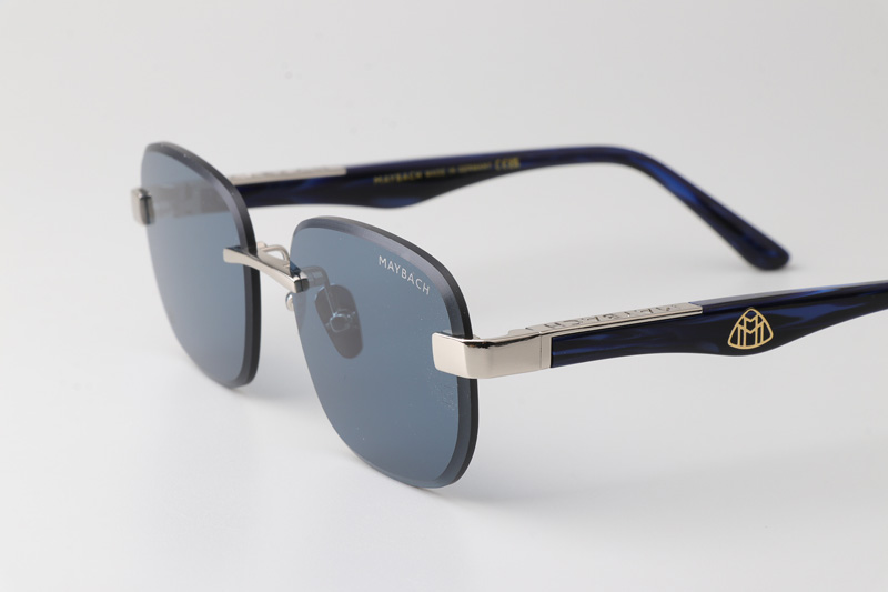 Z128 Sunglasses Silver Blue