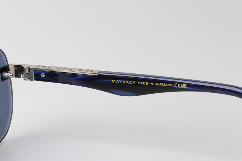 Z128 Sunglasses Silver Blue