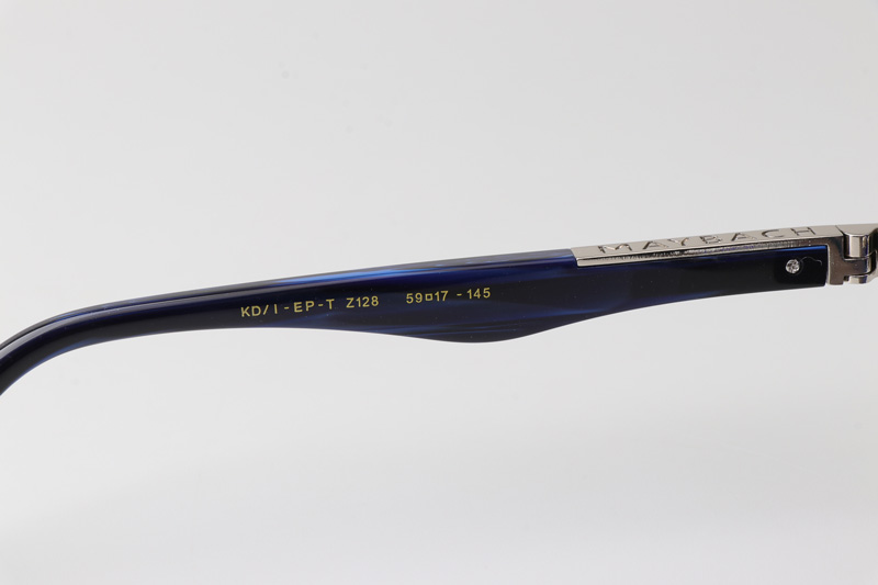 Z128 Sunglasses Silver Blue