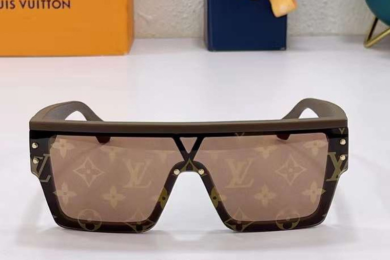 Z1583E Sunglasses Brown Brown Logo