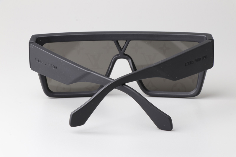 Z1583E Sunglasses Matte Black Gray Logo