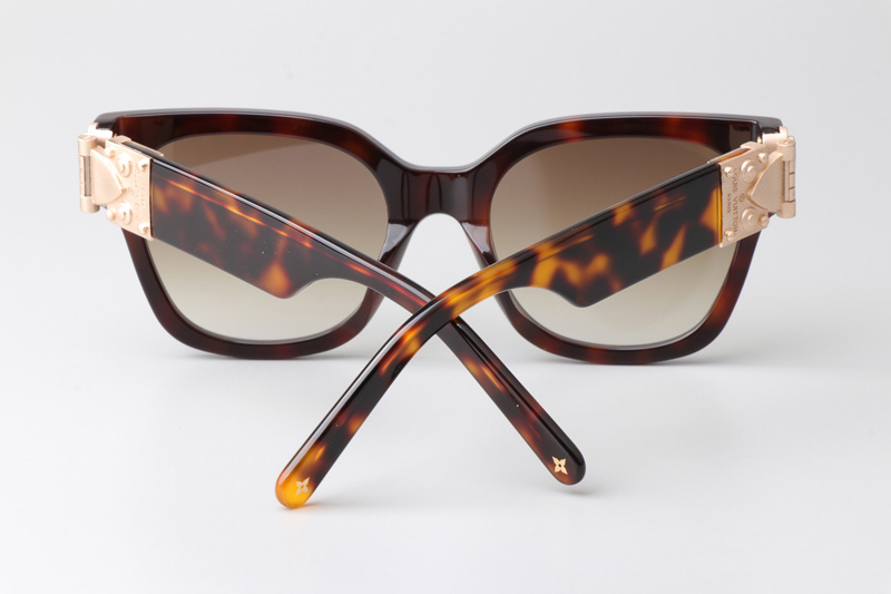 Z1605E Sunglasses Tortoise Gradient Brown