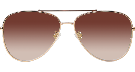 Z1620U Sunglasses Gold Gradient Red