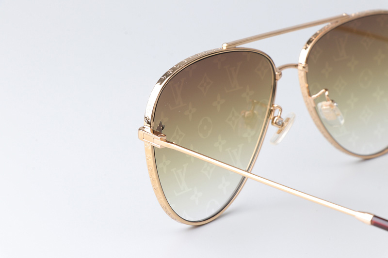 Z1620U Sunglasses Gold Tortoise Gold Flash