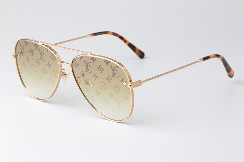 Z1620U Sunglasses Gold Tortoise Gold Flash