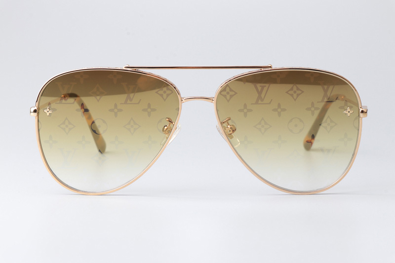 Z1620U Sunglasses Gold Tortoise Gold Flash