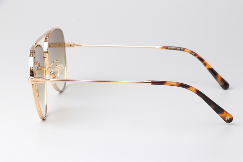 Z1620U Sunglasses Gold Tortoise Gold Flash