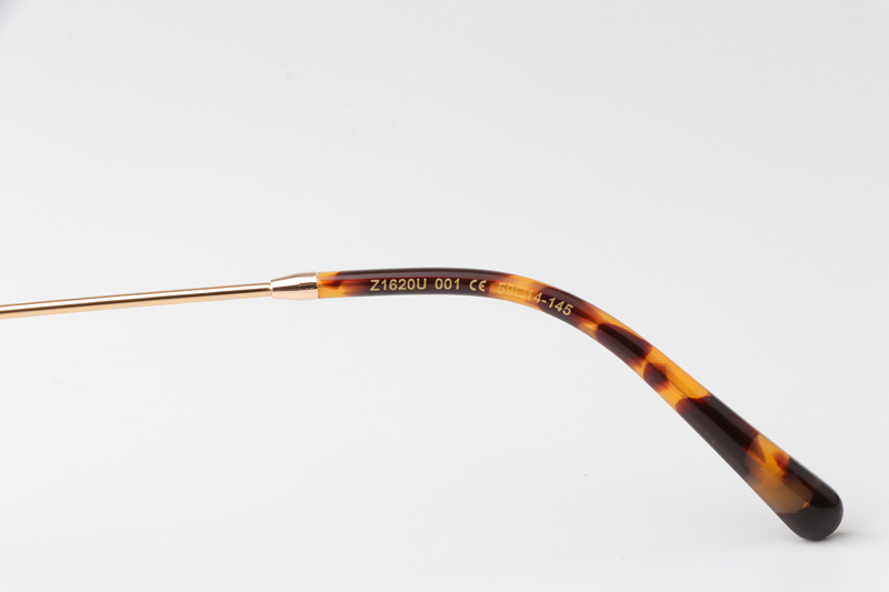 Z1620U Sunglasses Gold Tortoise Gold Flash