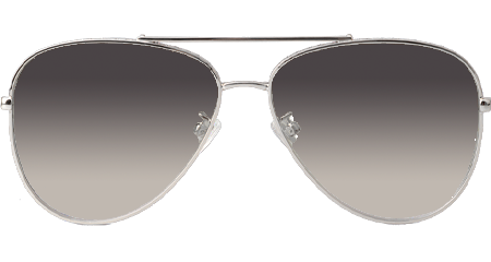 Z1620U Sunglasses Silver Gradient Gray