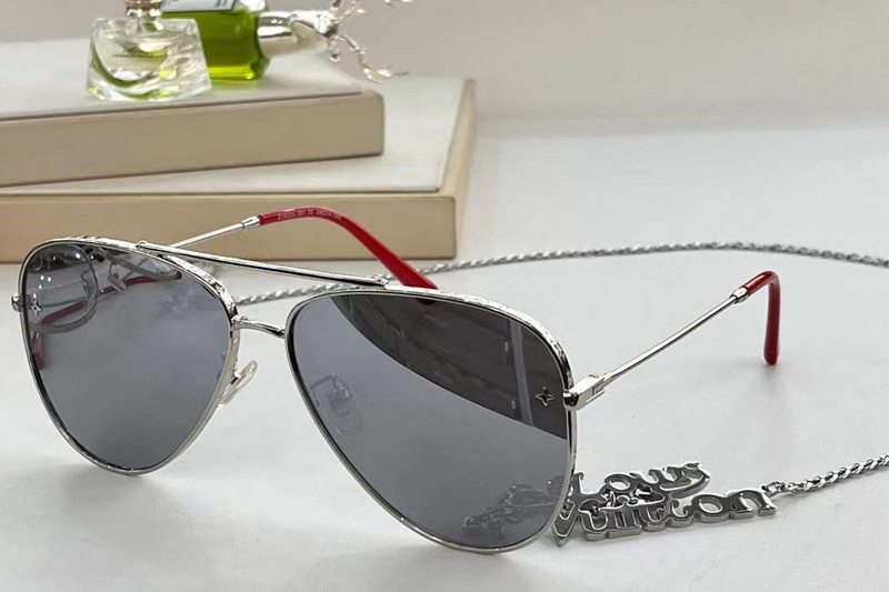 Z1620U Sunglasses Silver Mirror