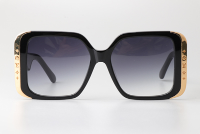 Z1664W Sunglasses Black Gradient Gray