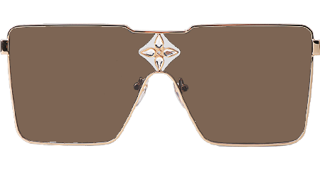 Z1700U Sunglasses Gold Brown