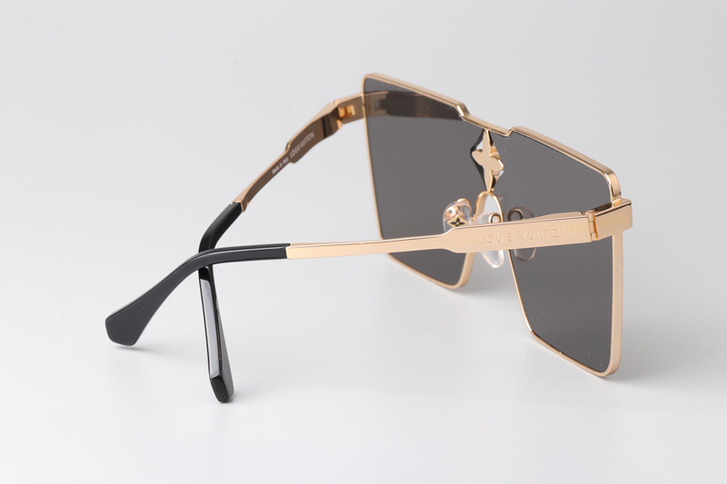 Z1700U Sunglasses Gold Gray