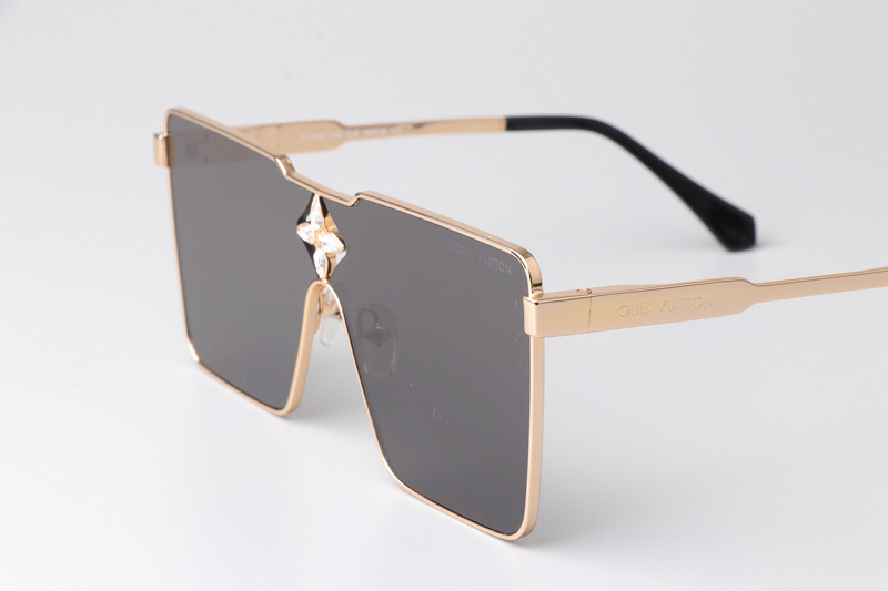 Z1700U Sunglasses Gold Gray