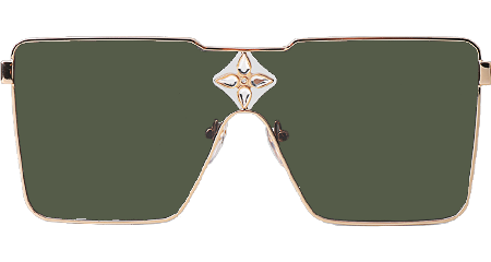 Z1700U Sunglasses Gold Green