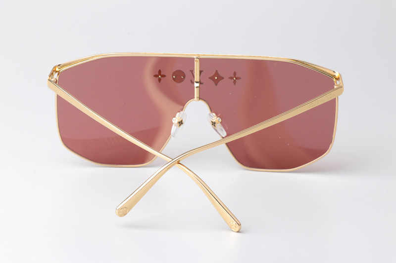 Z1717U Sunglasses Gold Pink