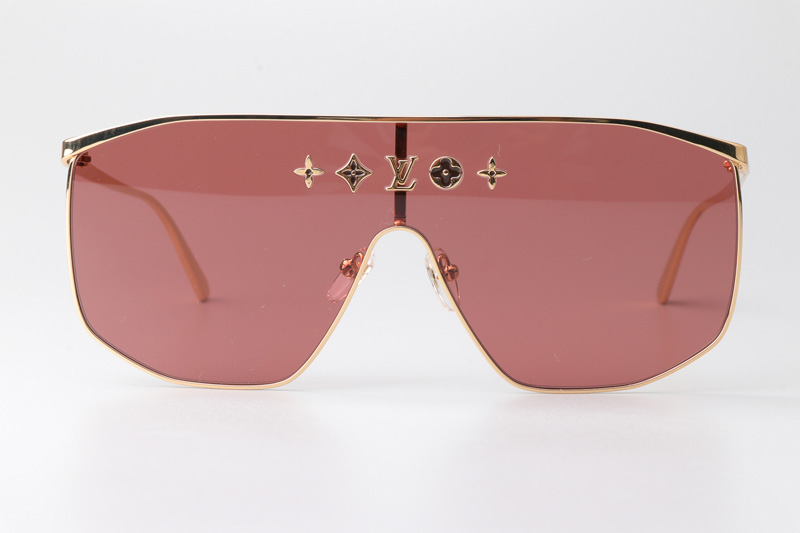 Z1717U Sunglasses Gold Pink