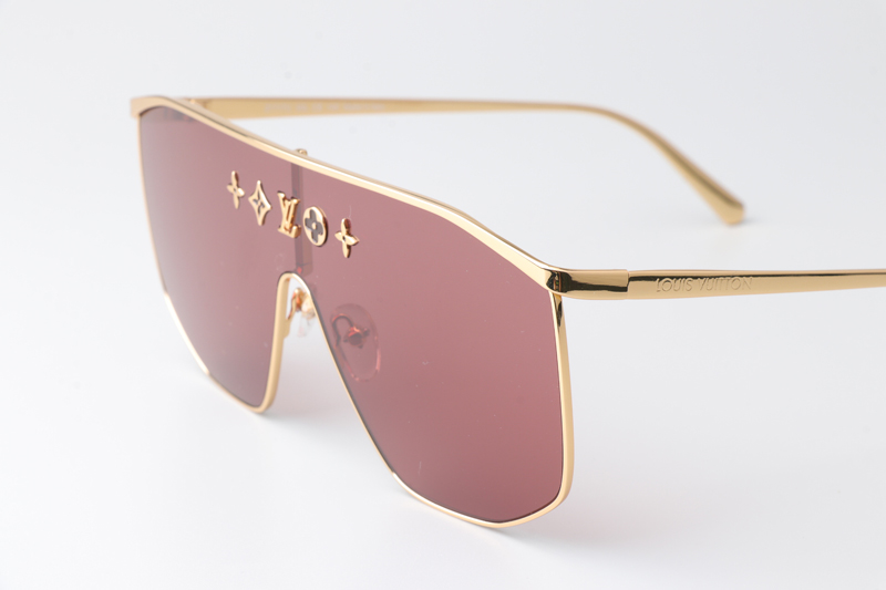 Z1717U Sunglasses Gold Pink