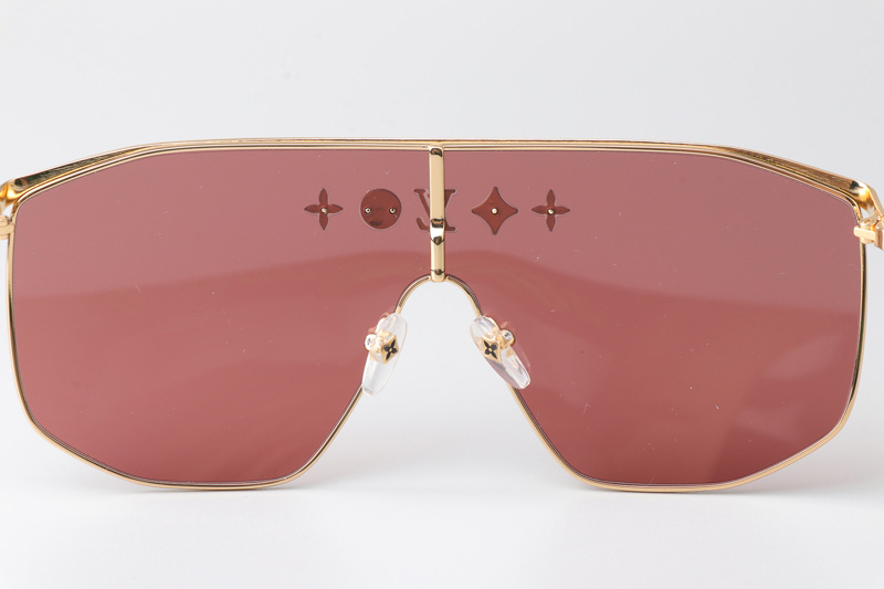 Z1717U Sunglasses Gold Pink