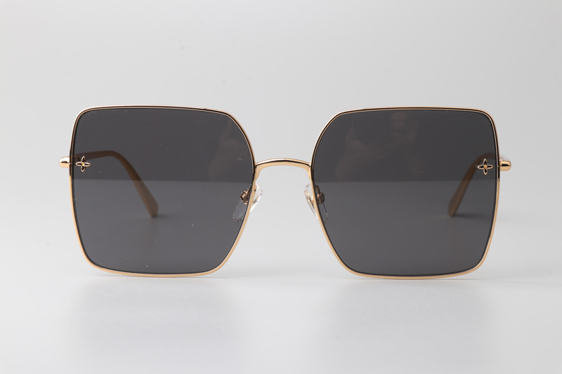 Z1718U Sunglasses Gold Gray