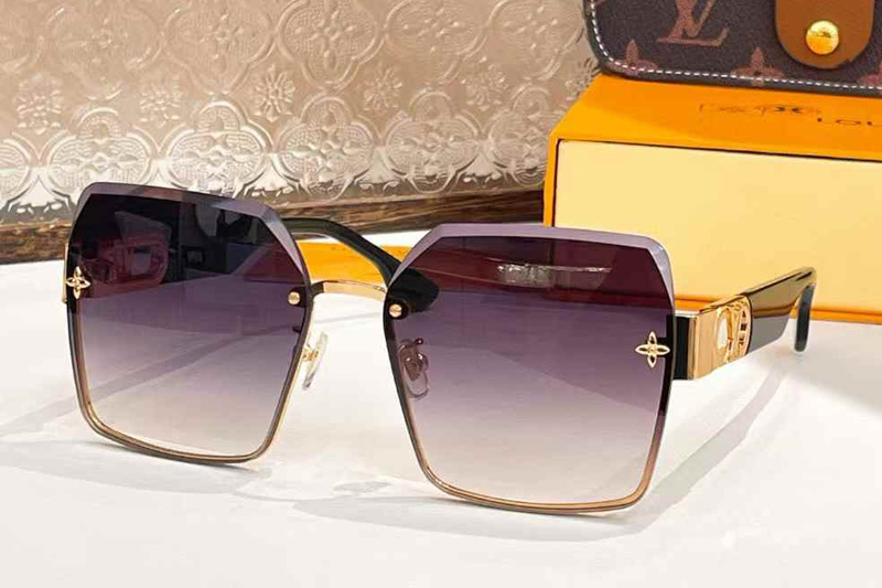 Z1723E Sunglasses Black Gradient Gray