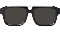 Z1801E Sunglasses Black Gold Gray