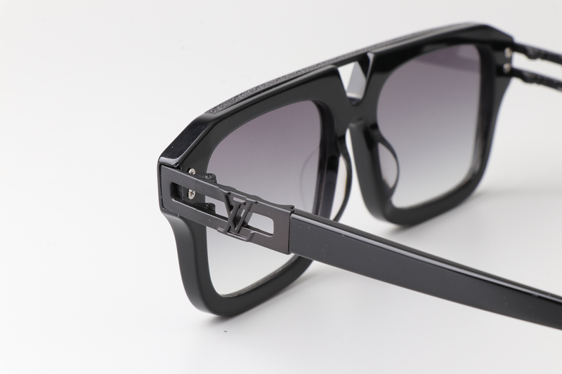 Z1801E Sunglasses Black Gradient Gray