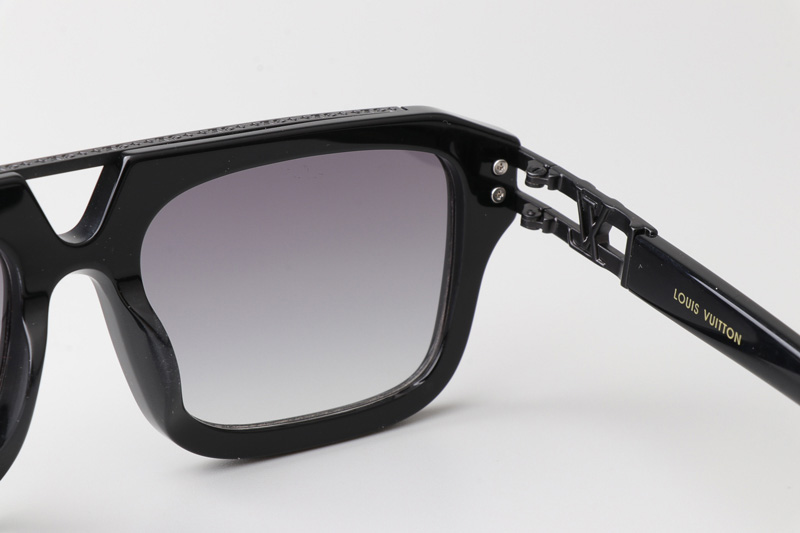 Z1801E Sunglasses Black Gradient Gray