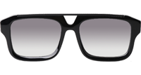Z1801E Sunglasses Black Gradient Gray