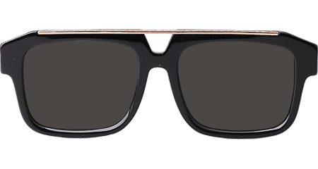 Z1801E Sunglasses Black Gray Logo