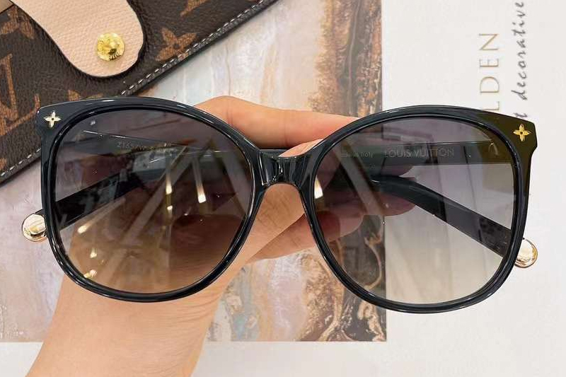Z1842W Sunglasses Black Gradient Gray