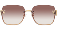 Z1863 Sunglasses Gold Tortoise Gradient Brown