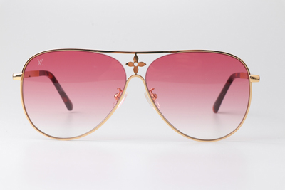Z1869U Sunglasses Gold Gradient Pink