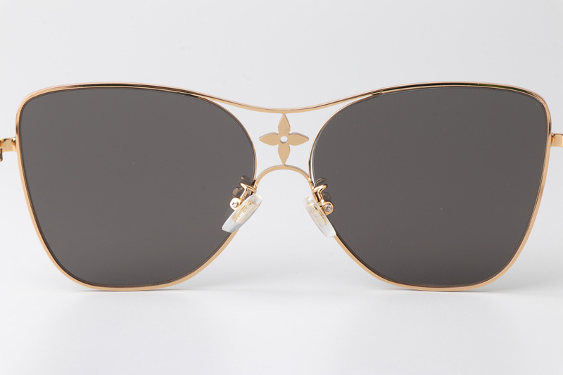 Z1871U Sunglasses Gold Gray