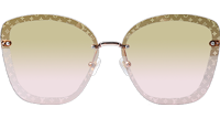 Z1930U Sunglasses Rose Gold Gradient Brown