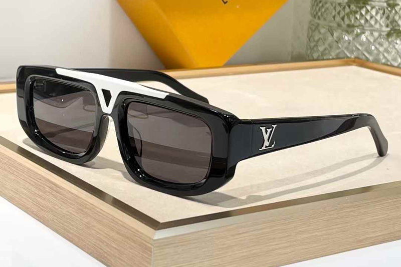 Z1950U Sunglasses Black White Gray