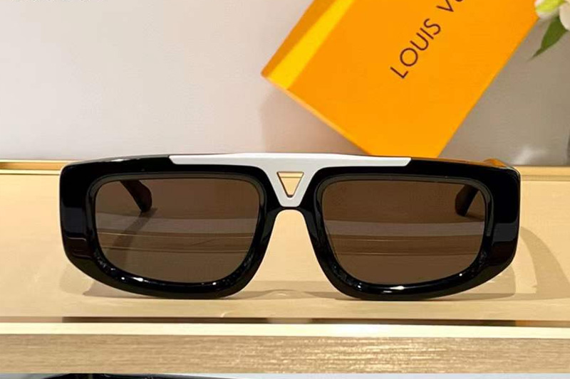 Z1950U Sunglasses Black White Gray