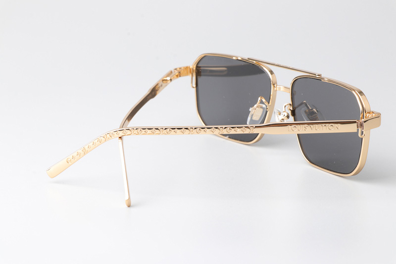 Z1976U Sunglasses Gold Gray