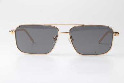 Z1976U Sunglasses Gold Gray