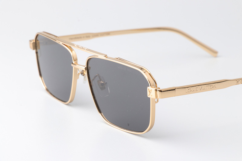 Z1976U Sunglasses Gold Gray