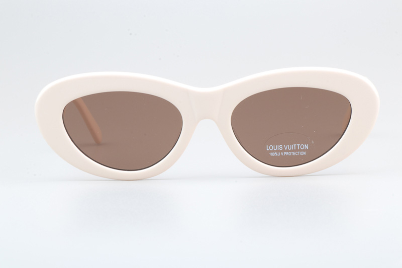 Z1982E Sunglasses Cream Brown