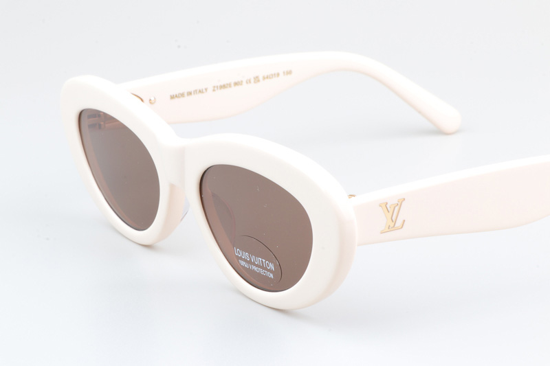 Z1982E Sunglasses Cream Brown