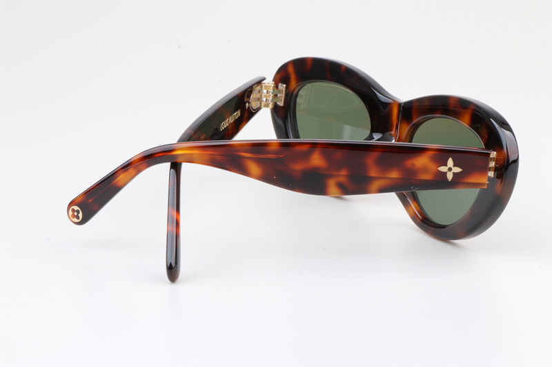 Z1983E Sunglasses Tortoise Green