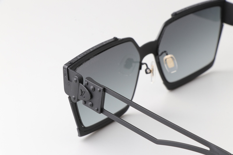 Z1992U Sunglasses Black Gradient Gray