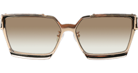 Z1992U Sunglasses Gold Gradient Brown