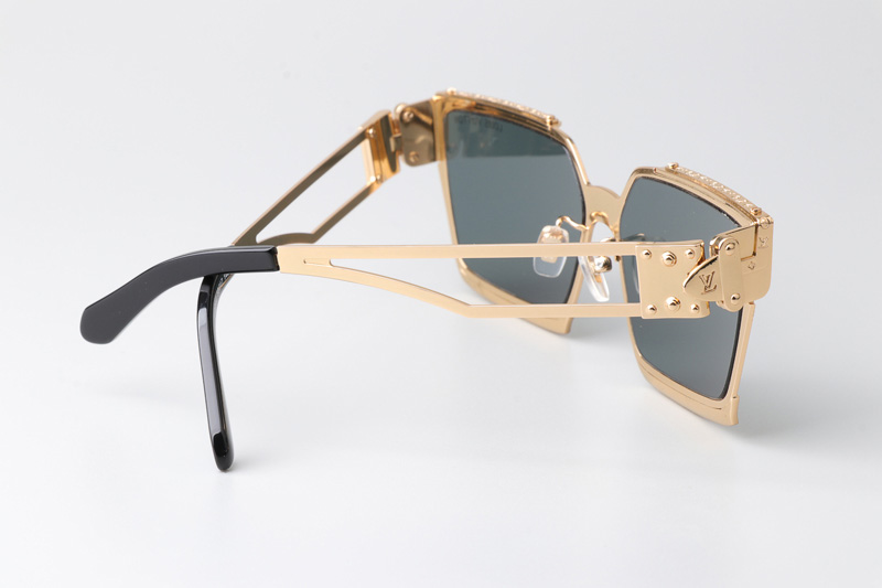 Z1992U Sunglasses Gold Green