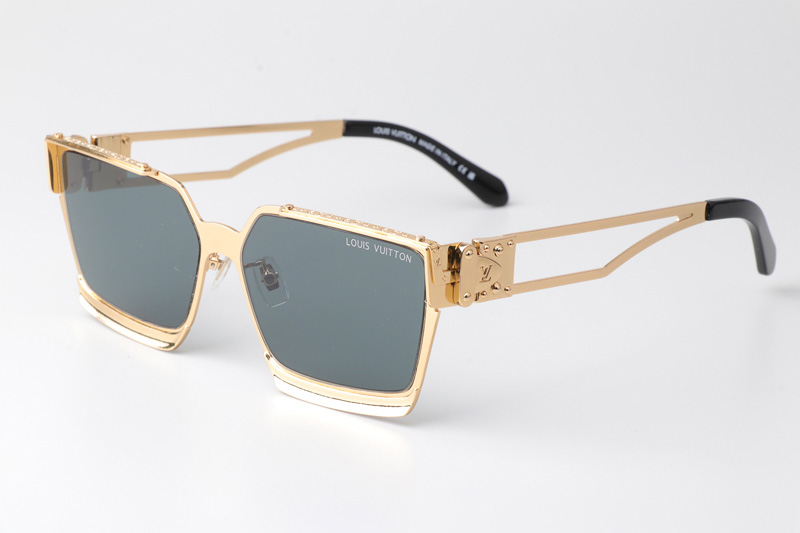 Z1992U Sunglasses Gold Green