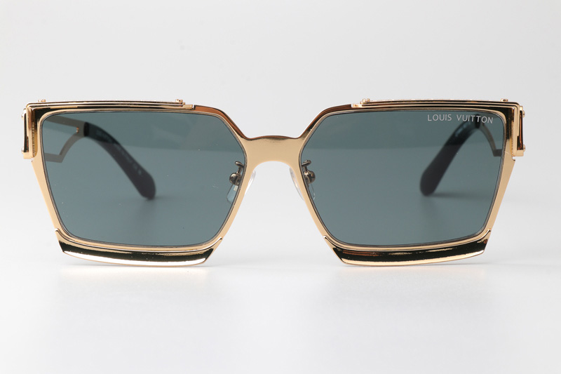 Z1992U Sunglasses Gold Green